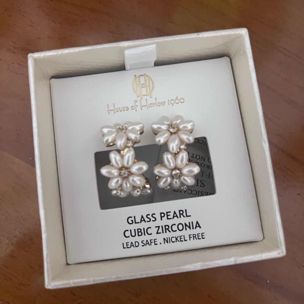 House of Harlow earrings